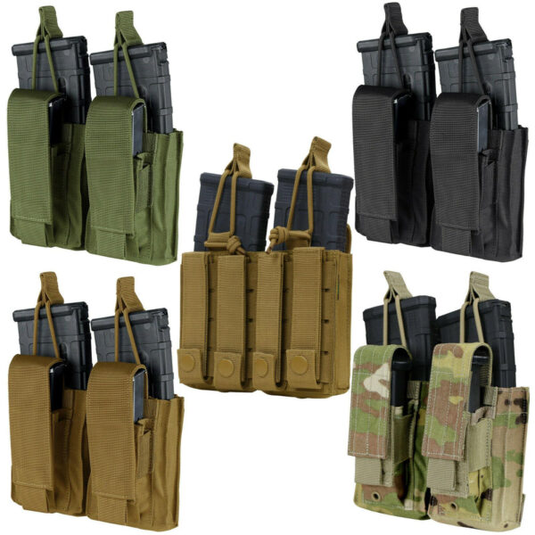 Condor GEN2 Double Kangaroo Magazine Pouch (Black)