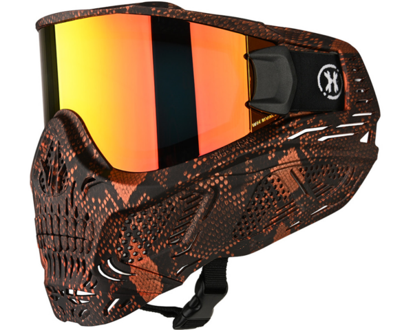 HK Army HSTL Skull Paintball Goggle/Airsoft Mask (Snake Red